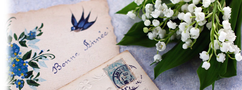 ヴィンテッジなレターセット